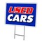 Signmission Used Cars Yard Sign & Stake outdoor plastic coroplast window C-1216 Used Cars - alternate 1